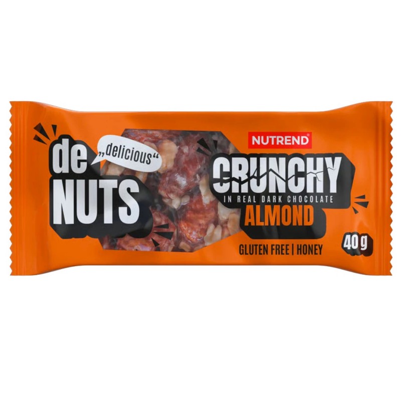 Nutrend Denuts Crunchy - 1 barretta da 40 gr BARRETTE ENERGETICHE
