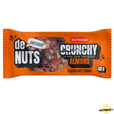 Nutrend Denuts Crunchy - 1 barretta da 40 gr BARRETTE ENERGETICHE