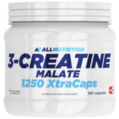 All Nutrition 3-Creatine Malate 1250 XtraCaps - 180 caps CREATINA