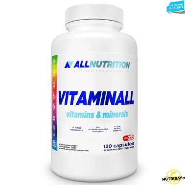 All Nutrition Vitaminall Vitamins & Minerals - 120 caps VITAMINE