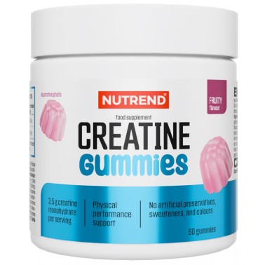 Nutrend Creatine Gummies - 60 caramelle gommose CREATINA