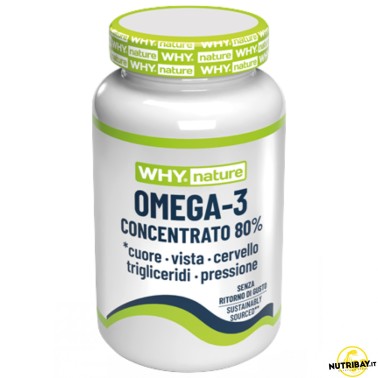 Why Nature Omega 3 Concentrato 80% - 60 softgels OMEGA 3