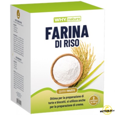 Why Nature Farina di Riso - 1 Kg AVENE - ALIMENTI PROTEICI
