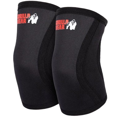 Gorilla Wear Fasce per Gomiti 3MM Elbow Sleeves - Fasce Nero ABBIGLIAMENTO