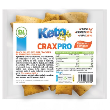 Daily Life Ketolife Craxpro - 1 confezione da 50 gr AVENE - ALIMENTI PROTEICI