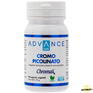 Advance Care Cromo Picolinato - 90 caps RIDUZIONE PESO