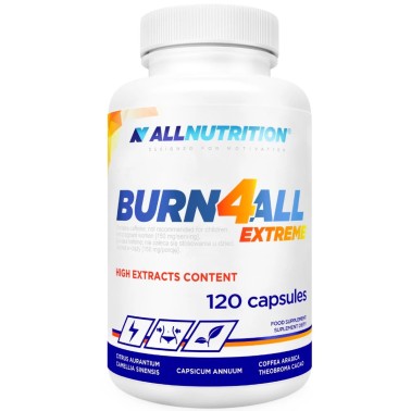 All Nutrition Burn4All Extreme - 120 caps RIDUZIONE PESO