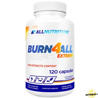 All Nutrition Burn4All Extreme - 120 caps RIDUZIONE PESO