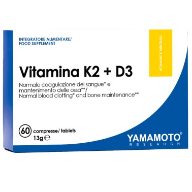 Yamamoto Research Vitamina K2 + D3 - 60 cpr VITAMINE