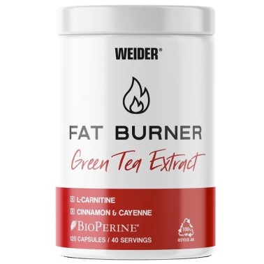Weider Fat Burner Bioperine - 120 caps RIDUZIONE PESO
