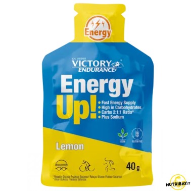 Weider Victory Endurance Energy Up! - 1 gel da 40 gr CARBOIDRATI - ENERGETICI
