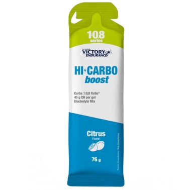Weider Victory Endurance Hi Carbo Boost Gel - 1 gel da 76 gr CARBOIDRATI - ENERGETICI