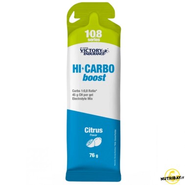 Weider Victory Endurance Hi Carbo Boost Gel - 1 gel da 76 gr CARBOIDRATI - ENERGETICI