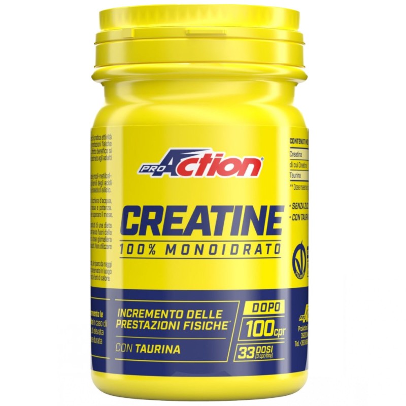 Proaction Creatine Tablets - 100 cpr CREATINA