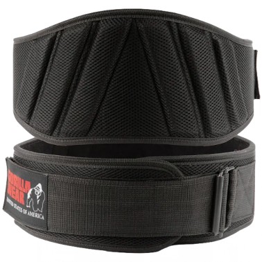 Gorilla Wear Cintura Imbottita In Mesh 6 Pollici - Cintura Nero ABBIGLIAMENTO