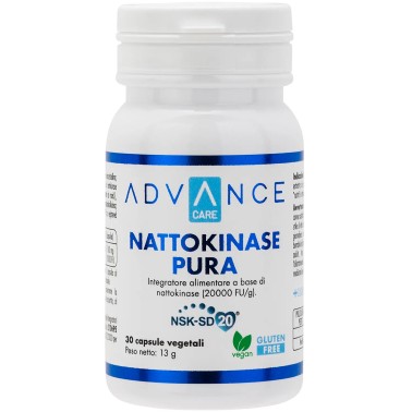 Advance Care Nattokinase Pura - 30 caps RIMEDI NATURALI