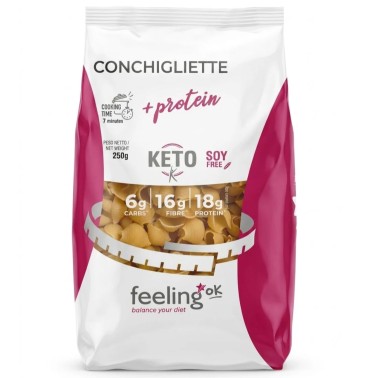 Feeling Ok Conchigliette +Protein - 250 gr AVENE - ALIMENTI PROTEICI