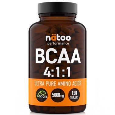 Natoo Performance Bcaa 4:1:1 - 150 cpr AMINOACIDI 3.1.2 - 4.1.1 - 10.1.1 - 12.1.1