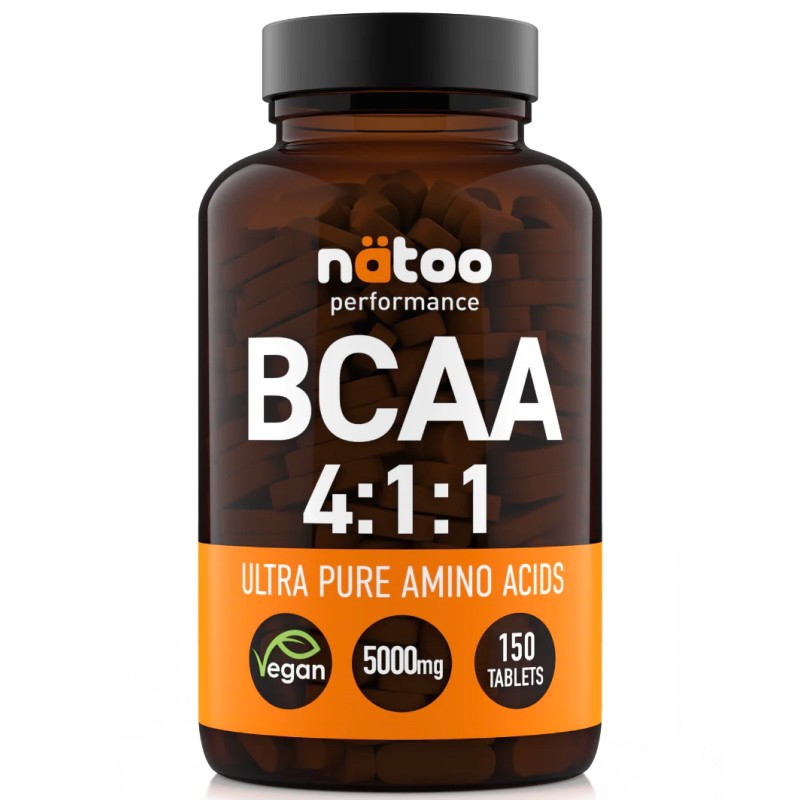 Natoo Performance Bcaa 4:1:1 - 150 cpr AMINOACIDI 3.1.2 - 4.1.1 - 10.1.1 - 12.1.1