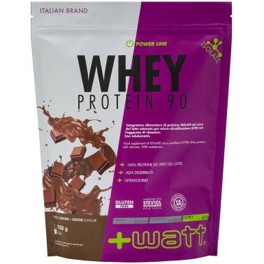 +WATT WHEY PROTEIN 90 750gr PROTEINE DEL SIERO DEL LATTE ISOLATE ULTRAFILTRATE PROTEINE