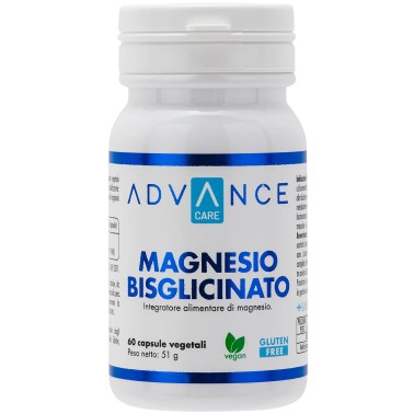 Advance Care Magnesio Bisglicinato - 60 caps SALI MINERALI
