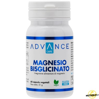 Advance Care Magnesio Bisglicinato - 60 caps SALI MINERALI