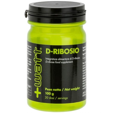 +WATT D-RIBOSIO RIBOSIO PURO SINTESI ATP 100g ENERGETICO IN POLVERE CARBOIDRATI - ENERGETICI