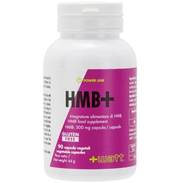 +Watt - HMB+ Beta idrossi beta metil butirrato aminoacidi ANTICATABOLICO TONICI