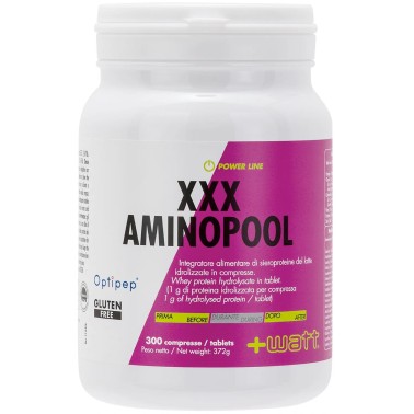 +WATT XXX Amino Pool 300 cpr. Aminoacidi Da Proteine del Siero Idrolizzate