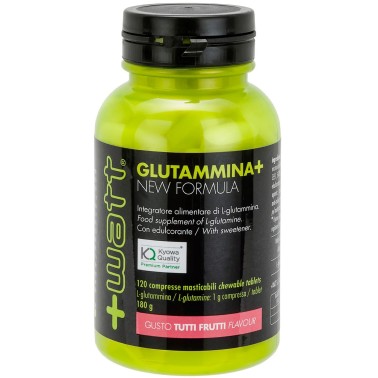 +Watt Glutammina+ 120 compresse qualita' Kyowa  L-Glutamina