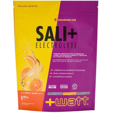 +WATT SALI+  600 gr Sali Minerali Potassio Magnesio Vitamine Busta ricarica