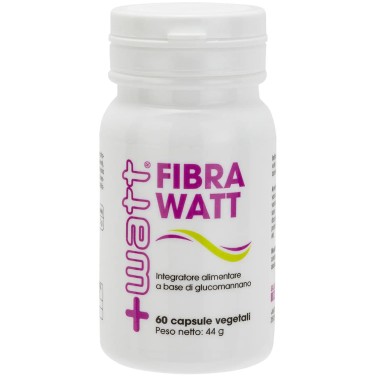 +WATT Fibra Watt Integratore di Glucomannano con vit b6 controllo Appetito Fame