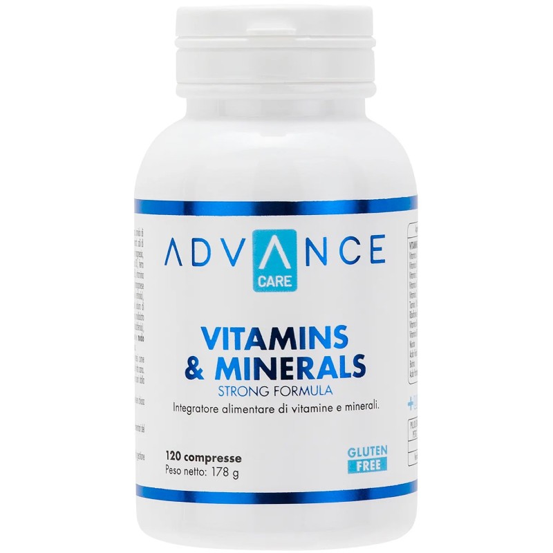 Advance Care Vitamins & Minerals Strong Formula - 120 cpr VITAMINE