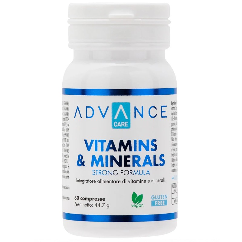 Advance Care Vitamins & Minerals Strong Formula - 30 cpr VITAMINE