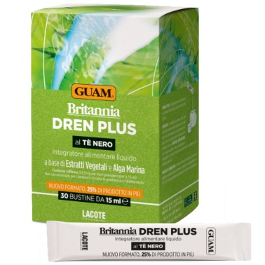 Guam Britannia Dren Plus - 30 bustine da 15 ml DRENANTI