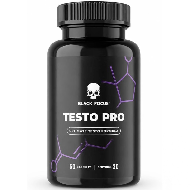 Black Focus Testo Pro - 60 caps TONICI