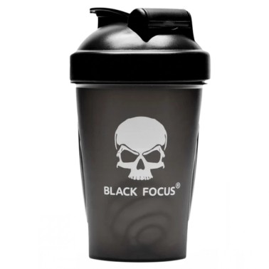 Black Focus Classic Shaker - 400 ml Nero