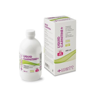 +WATT LIQUID CARNITINE+ L-CARNITINA CARNITINA LIQUIDA 450 ML. PER PERDERE PESO CARNITINA