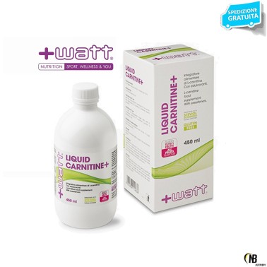 +WATT LIQUID CARNITINE+ L-CARNITINA CARNITINA LIQUIDA 450 ML. PER PERDERE PESO CARNITINA