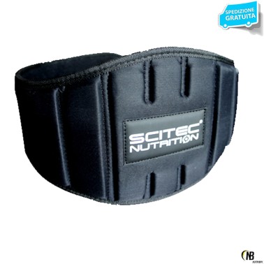 SCITEC NUTRITION Cintura Da Palestra Cinta Fitness Belt per Squat e Powerlifting ACCESSORI