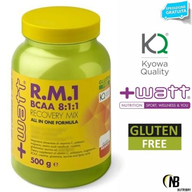 +WATT RM1 R.M.1 Recovery Mix con Aminoacidi 811 Creatina Glutammina e Vitamine POST WORKOUT COMPLETI