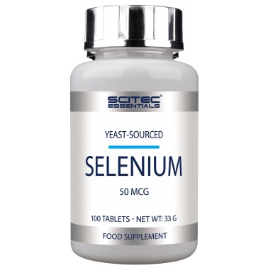 SCITEC Nutriton Selenium 100 cpr. Selenio Tonico per Unghie Capelli e Tiroide OMEGA 3