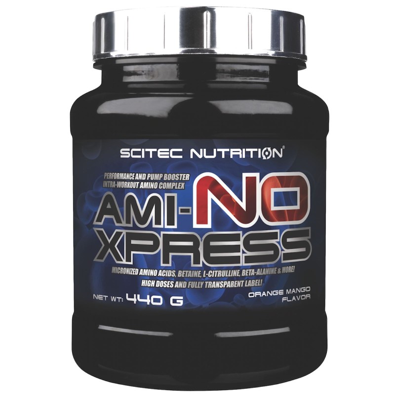 SCITEC AMI-NO XPRESS AMINOACIDI RAMIFICATI BCAA CON AAKG CITRULLINA E LEUCINA AMINOACIDI BCAA