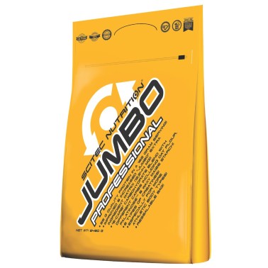 Scitec Jumbo Professional 6480 gr Mega Mass Gainer con Bcaa Proteine e Creatina in vendita su Nutribay.it
