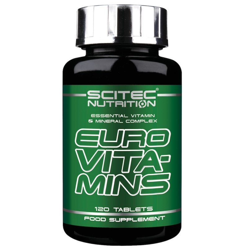 Scitec Nutrition Euro Vita-Mins 120 cpr. Vitamine + MINERALI Multivitaminico VITAMINE