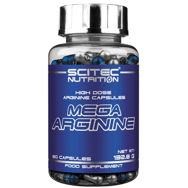 Scitec Nutrition Mega Arginine 90 cps. Arginina in Capsule Ossido Nitrico in vendita su Nutribay.it