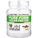 Scitec Pure Form Vegan 450 gr 5 Proteine Vegetali Biologiche Riso Pisello Zucca in vendita su Nutribay.it