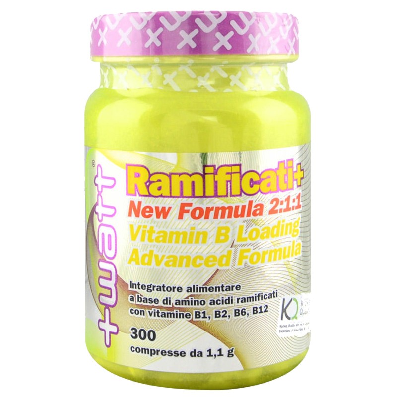 Aminoacidi Ramificati +WATT Bcaa con Vitamine Advanced Formula 300 cpr. Kyowa AMINOACIDI KYOWA