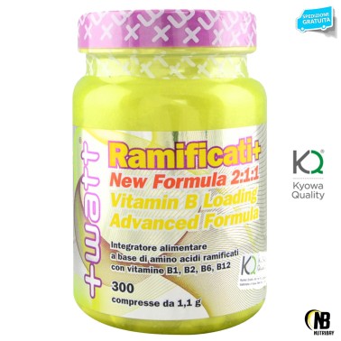 Aminoacidi Ramificati +WATT Bcaa con Vitamine Advanced Formula 300 cpr. Kyowa AMINOACIDI KYOWA