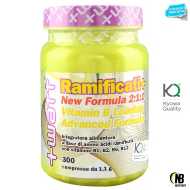 Aminoacidi Ramificati +WATT Bcaa con Vitamine Advanced Formula 300 cpr. Kyowa in vendita su Nutribay.it